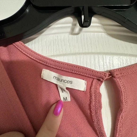 Maurices Dusty Rose Midi Dress - Picture 3 of 4